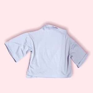 Beige crop top size large